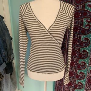 Hollister: Long Sleeve Striped Top